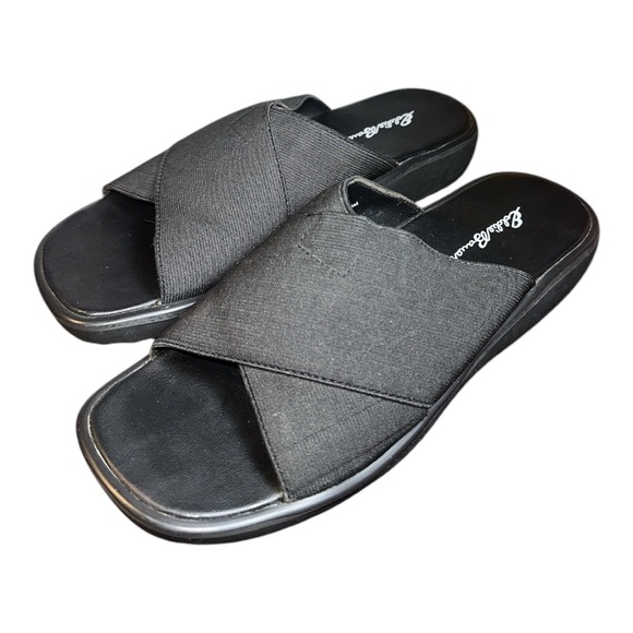 Eddie Bauer women's black Break Point Slide platform Sandals Size 8M - Picture 5 of 5